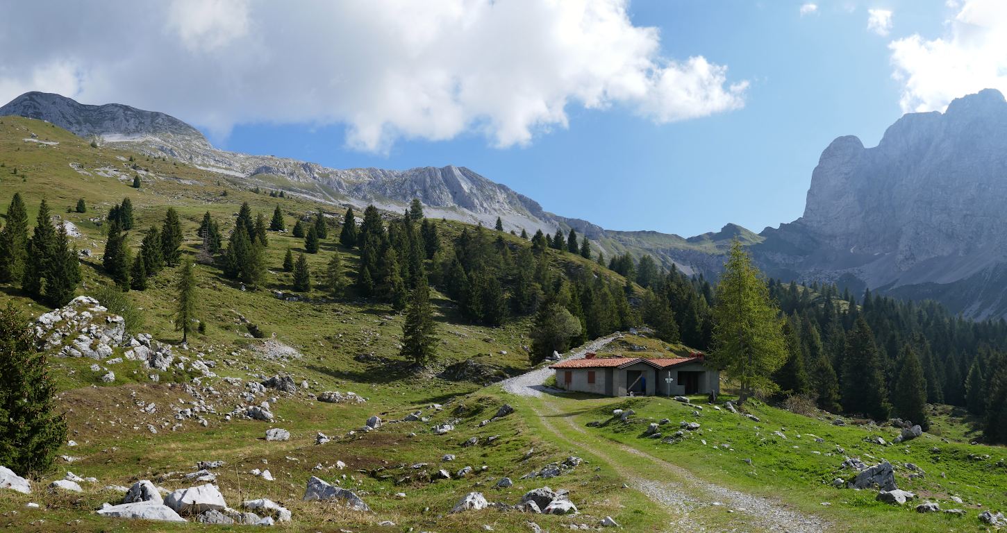 Giungendo alle Baite Pagherola di mezzo.