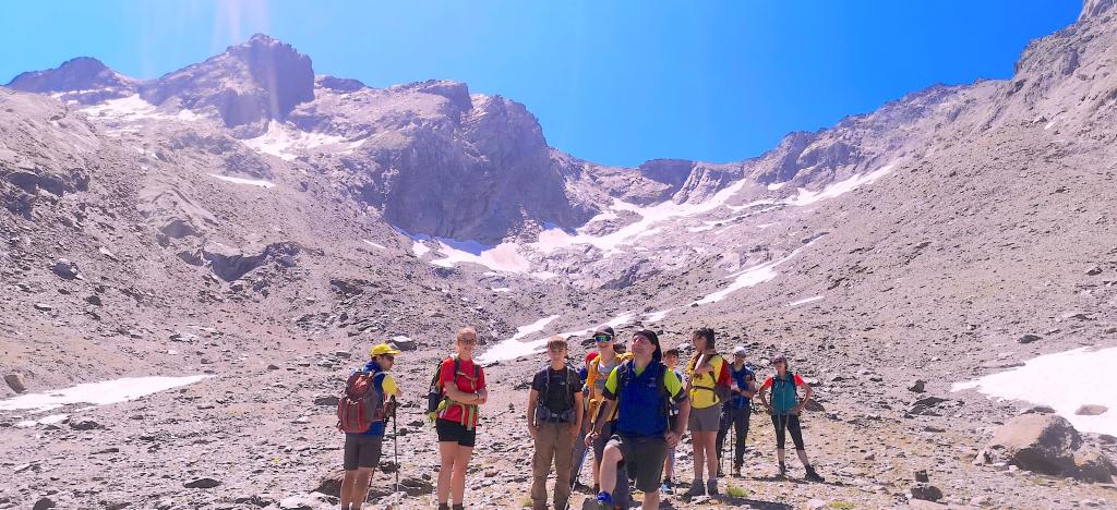Spedizione dell'Alpinismo Giovanile di Bergamo al Ghiacciaio del Gleno