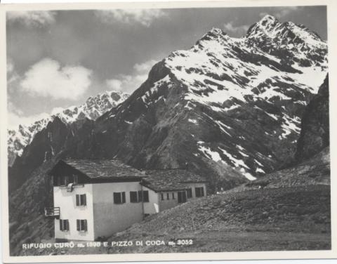 Rifugio Curò m.1898 Pizzo di Coca m.3052
