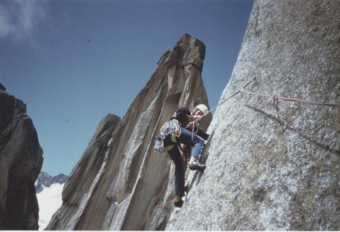 Arrampicata sul Salbytshin