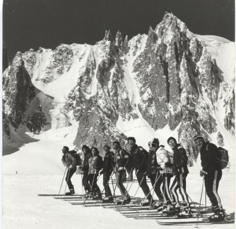 Traversata Monte Bianco Sci CAI 1978