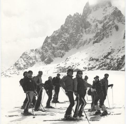 Traversata Monte Bianco Sci CAI 1978