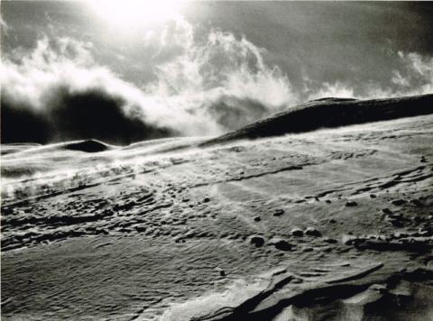 Il cielo nella neve, la neve nel cielo.