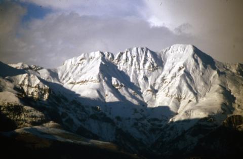 Vista sulle Orobie da santuario d'Altino
