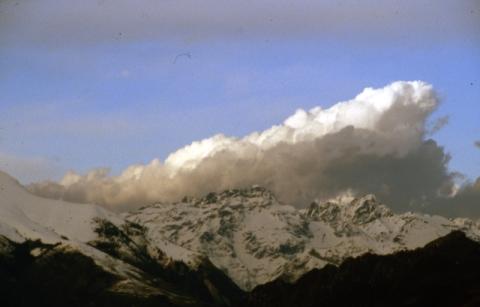 Vista sulle Orobie da santuario d'Altino