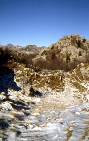 Salita al Cantiglio ed al Cancervo