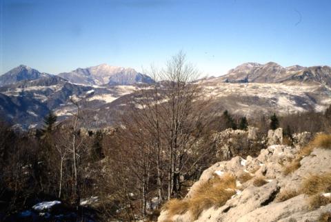 Salita al Cantiglio ed al Cancervo