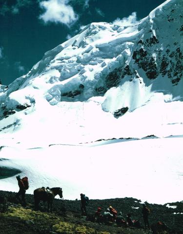 Spedizione CAI BG Vilcanota - Perù 1976