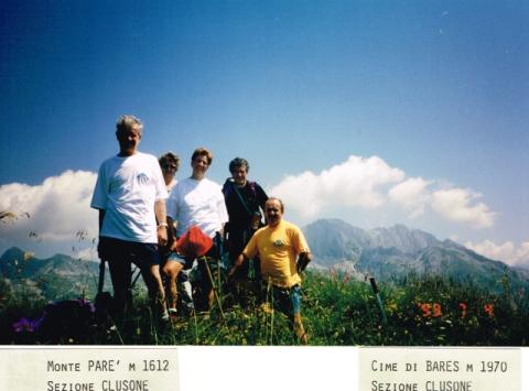 120° Anniversario CAI BG 4 luglio 1993