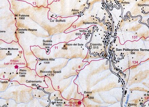 A spasso sopra San Pellegrino Terme