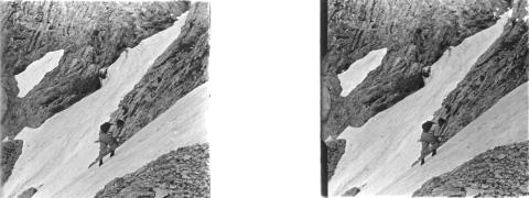 Canalone nevoso sulla Presolana (Bendotti?)