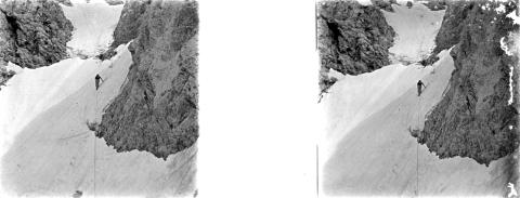 Canalone nevoso sulla Presolana (Bendotti?)