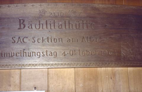 Bachlitalhutte - 9/10-10-1992