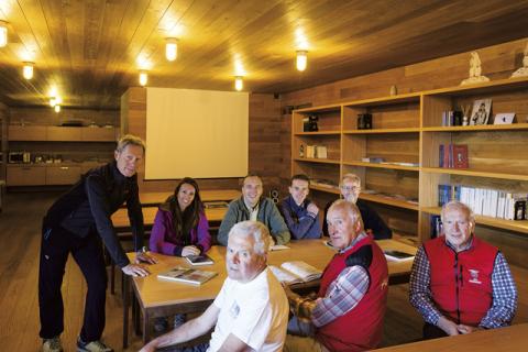 Visita Rettore UNIBERG all'ostello Curò - 31 ottobre 2016