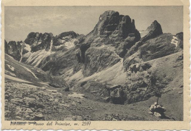 Dolomiti Passo del Principe mt. 2597