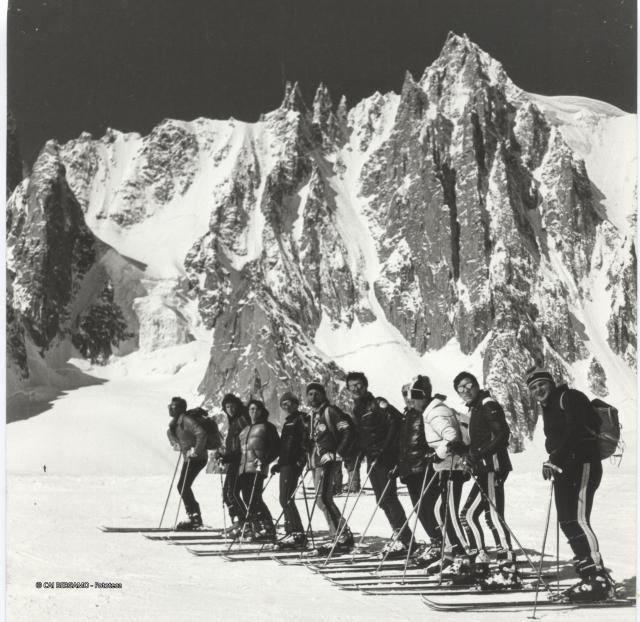 Traversata Monte Bianco Sci CAI 1978