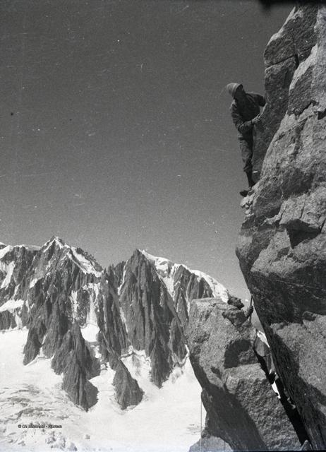 Monte Bianco e Aiguille Pilleret (1946)