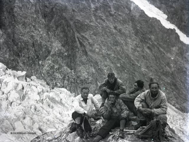 Monte Bianco e Aiguille Pilleret (1946)