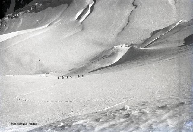 Monte Bianco e Aiguille Pilleret (1946)