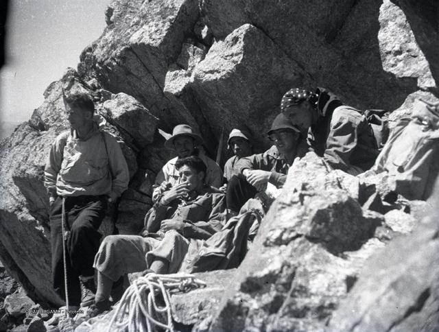 Monte Bianco e Aiguille Pilleret (1946)