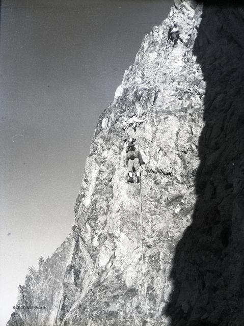 Monte Bianco e Aiguille Pilleret (1946)