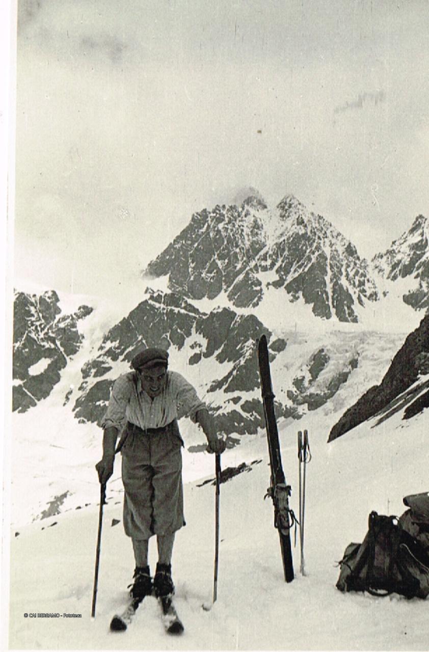 Piz Roseg dalla Bocchetta delle Forbici 