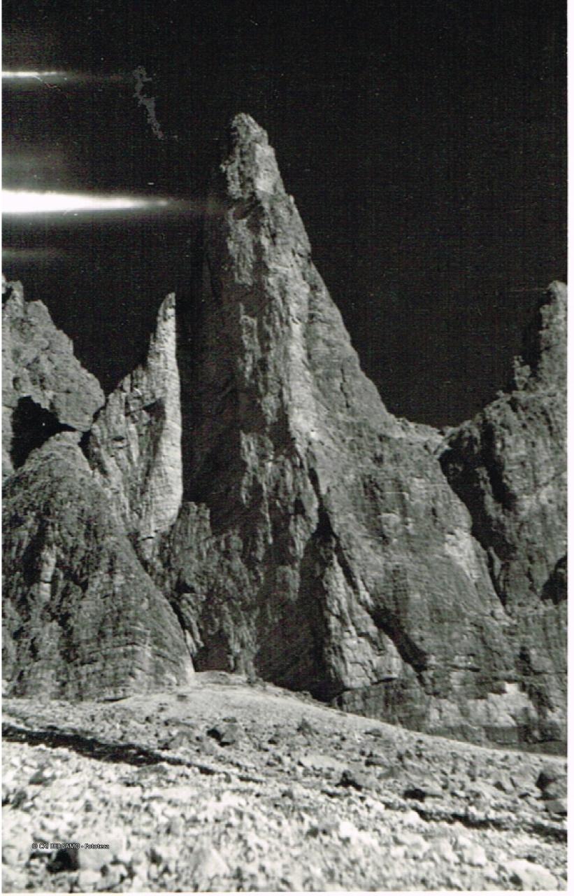 Lo Spigolo Giallo alla Cima Piccola di Lavaredo