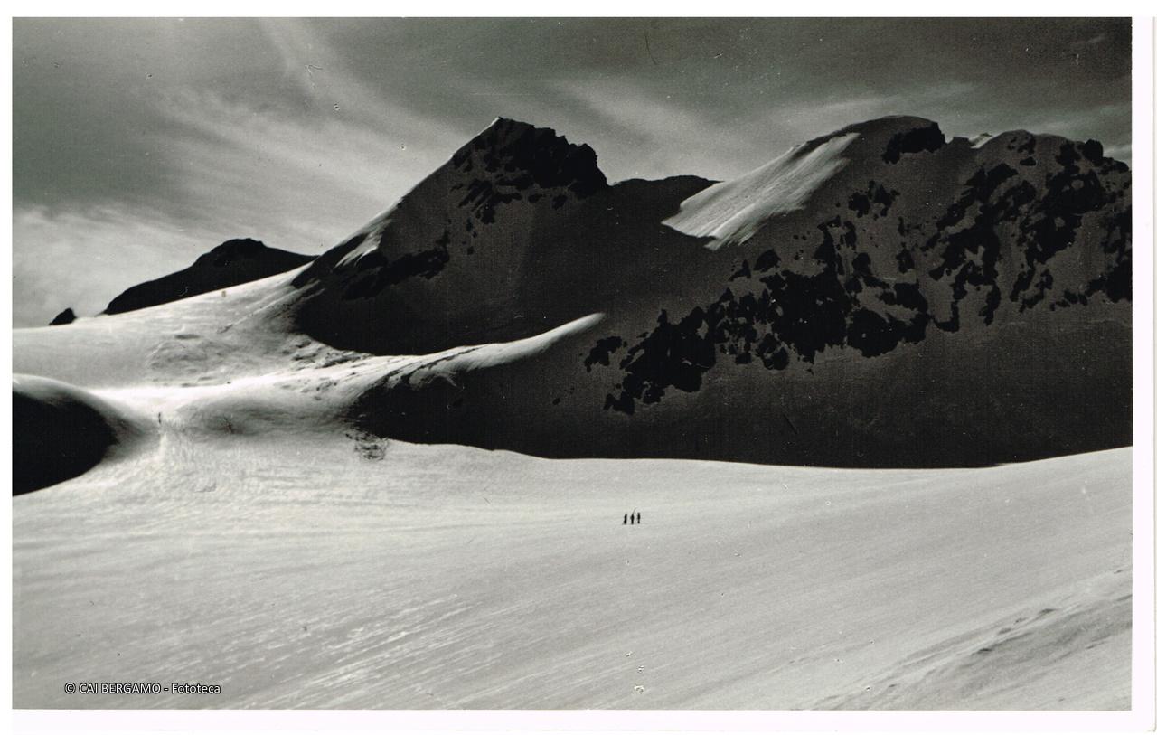 La vedretta del Trobio e il M. Gleno