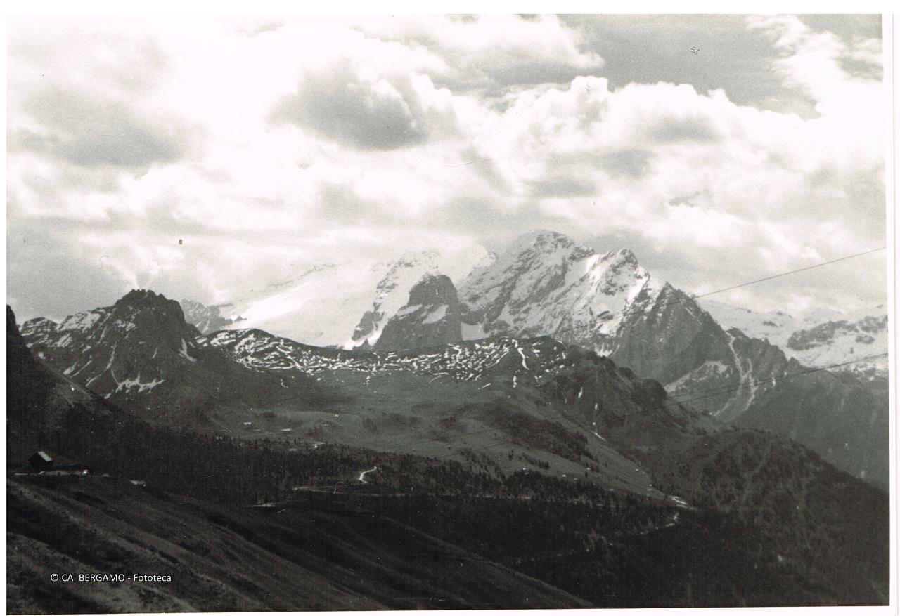 La Marmolada dal Passo Sella