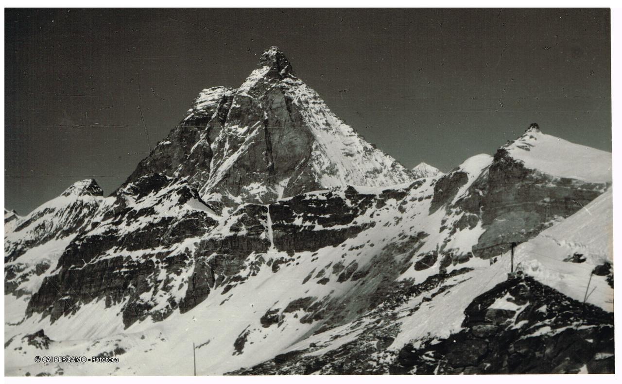 Il M. Cervino dal Passo del Teodulo 