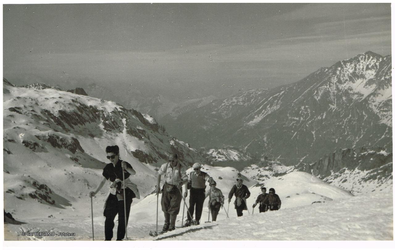 Salendo al Passo Portula