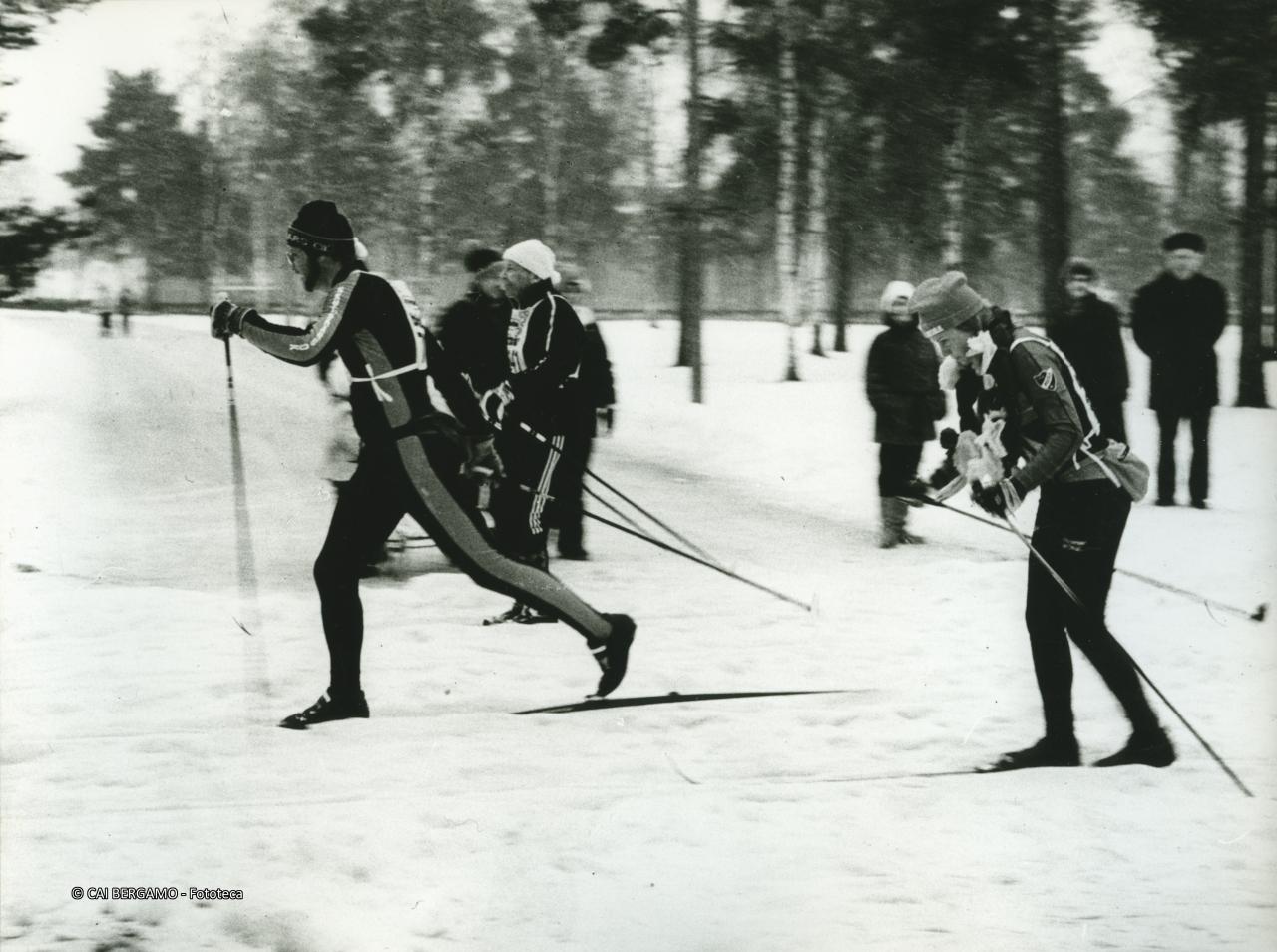 Sul percorso della Vasaloppet (Vito Bresciani ?)