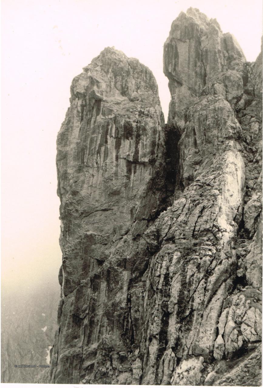 Torrioni sull'Alben (sotto il Passo La Forca - m. 1850 circa)