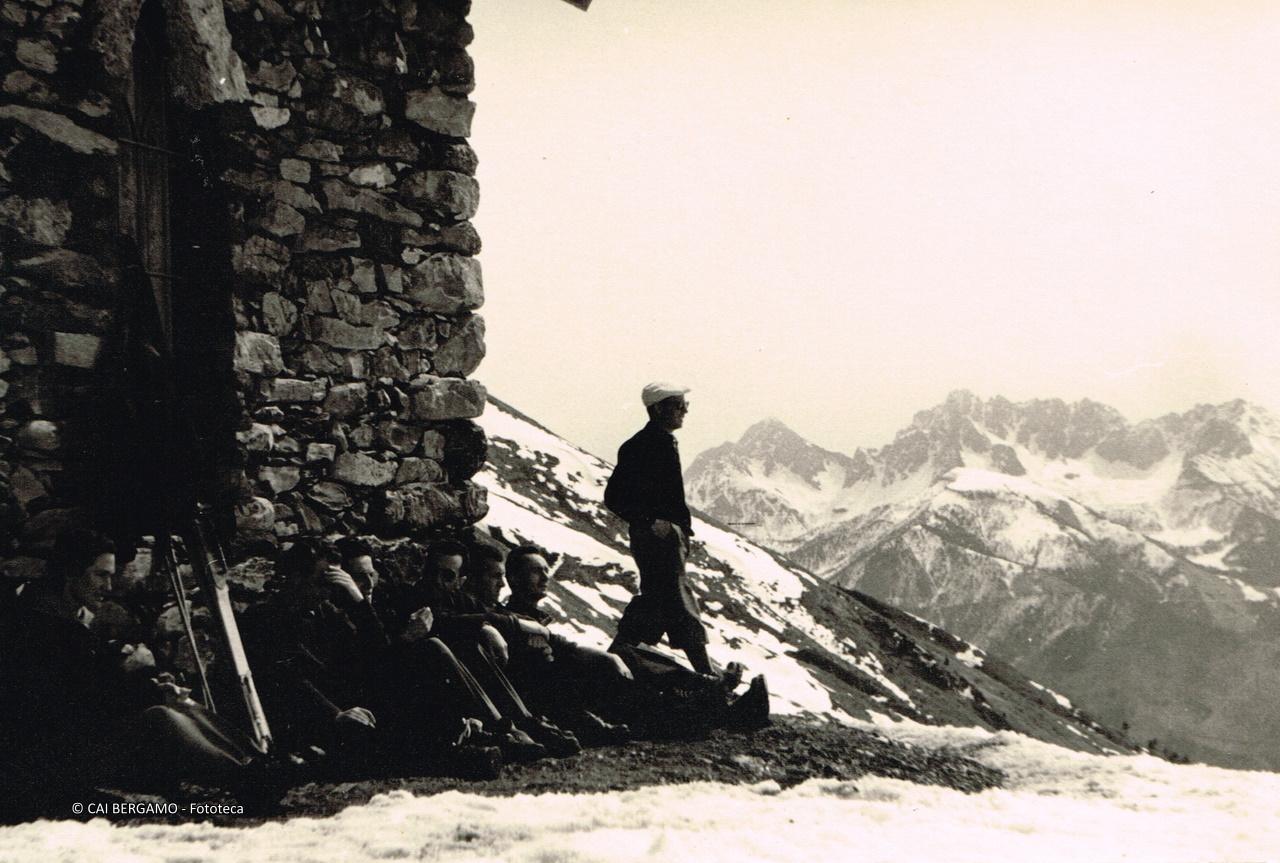 Al Passo della Manina verso il Pizzo Camino