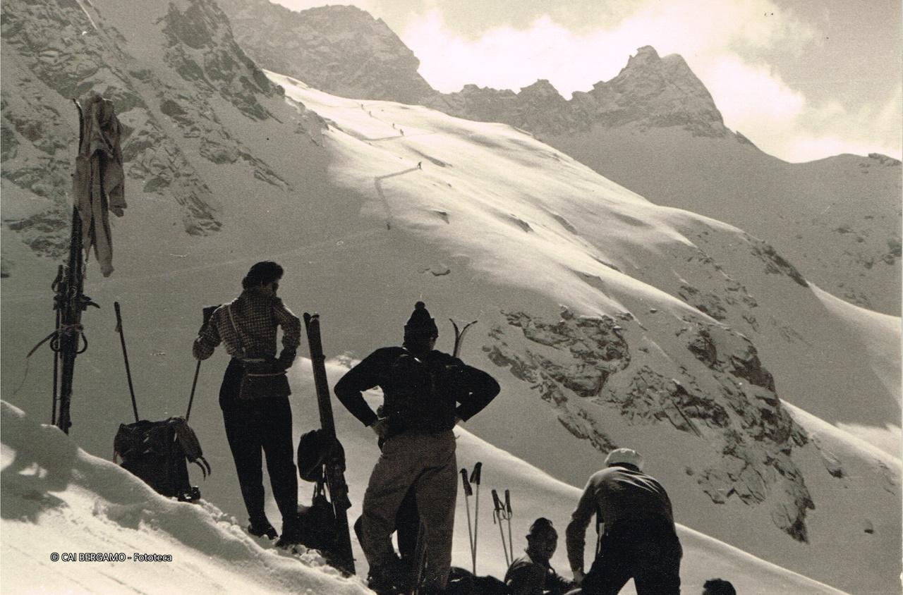 Salendo al Passo Salarno