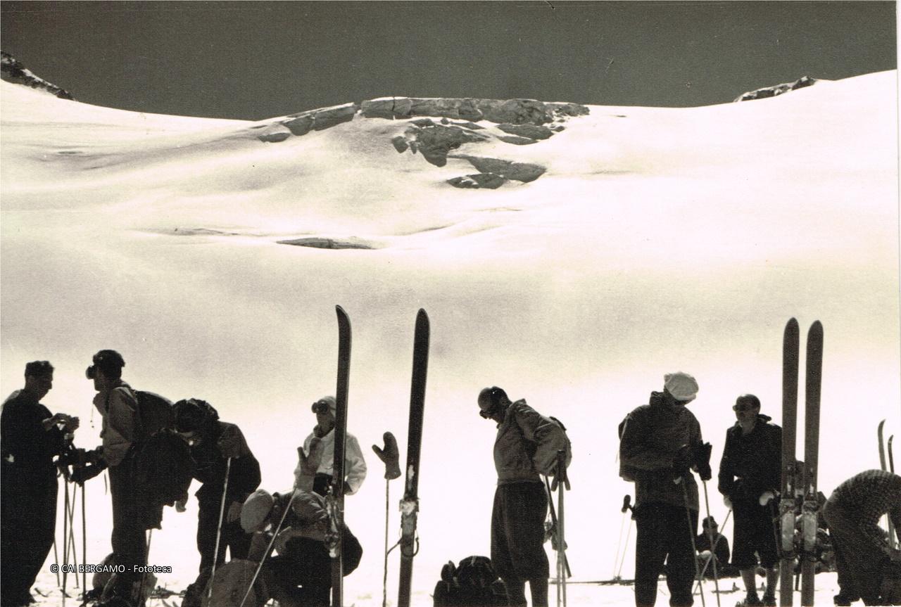 Sul ghiacciaio di Pisgana