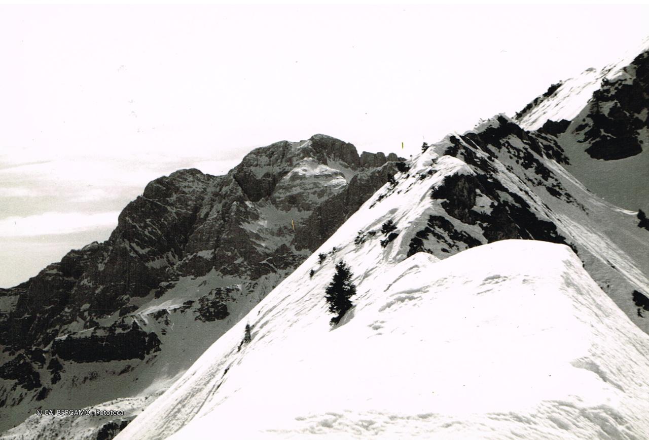 Il Pizzo Arera dal Passo della Marogella