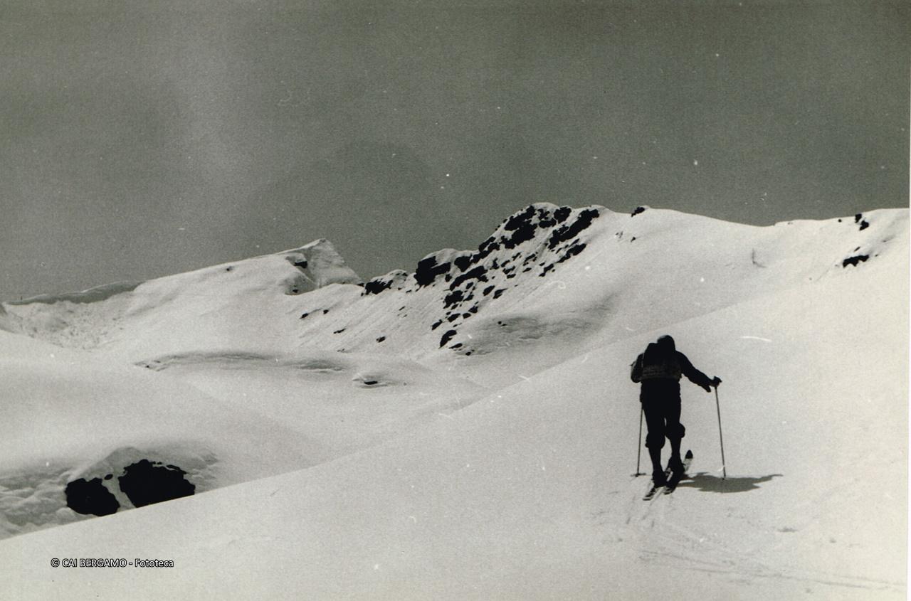 Dalle pendici del M. Crostaro verso il M. Sasna