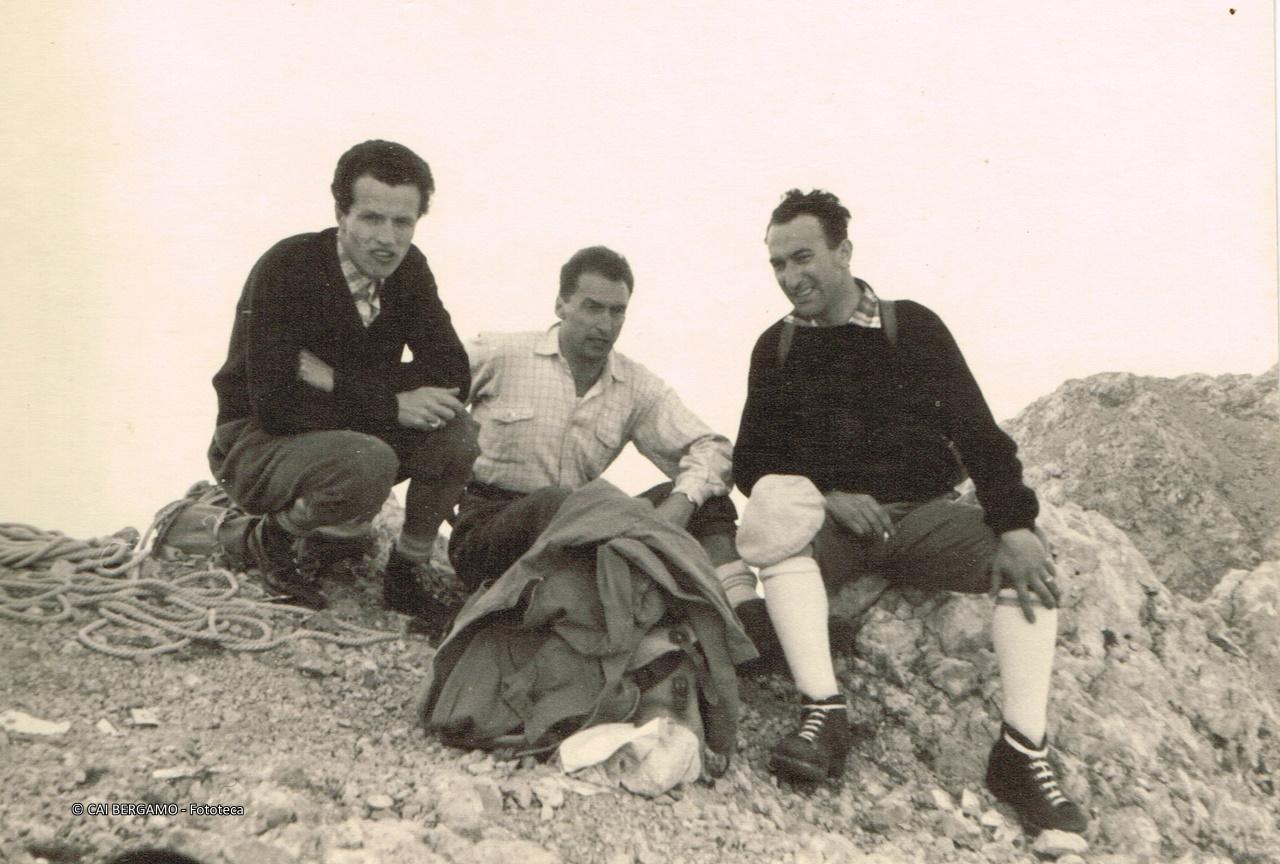 "In vetta alla Presolana Centrale"