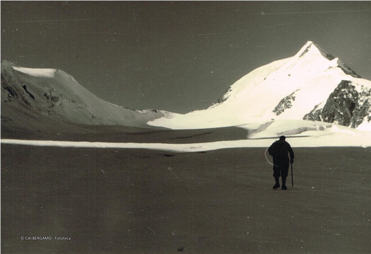 "Colle della Palla Bianca e Palla Bianca da nord"