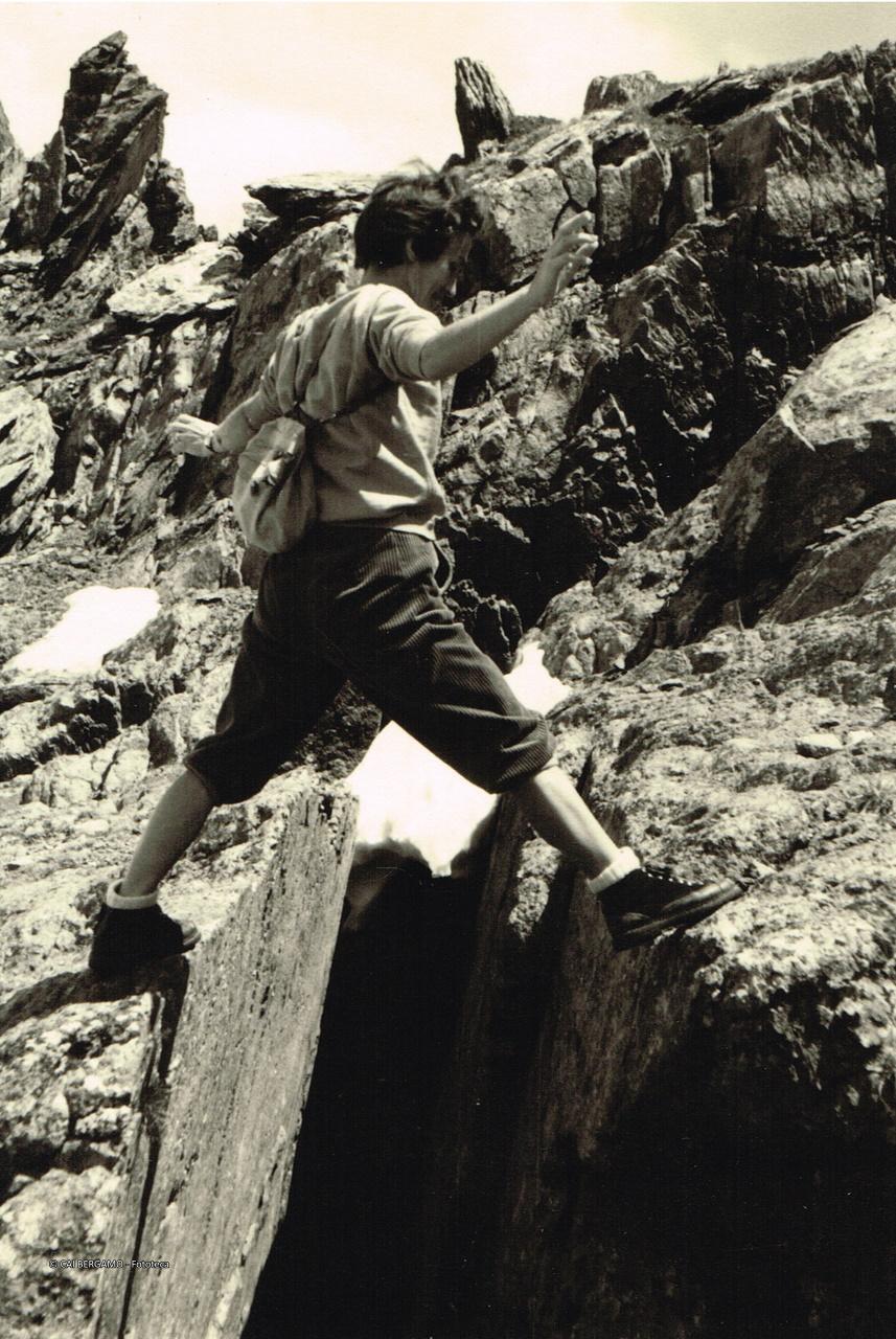 "Sulla cresta del Pizzo del Becco"