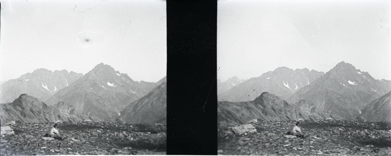 Sosta in cime alla Val Cerviera con vista sul  Coca