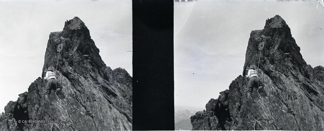 In cordata sulla cresta di Scais