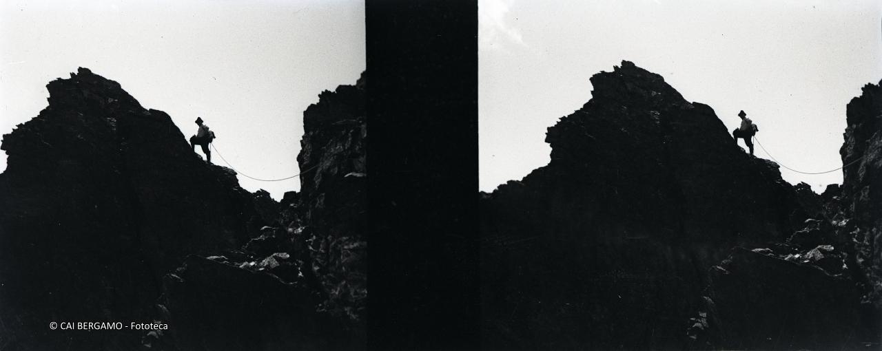 In controluce su cresta …