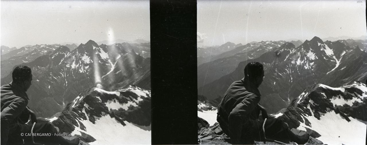 Sul Redorta con sguardo verso Diavolo e Diavolino