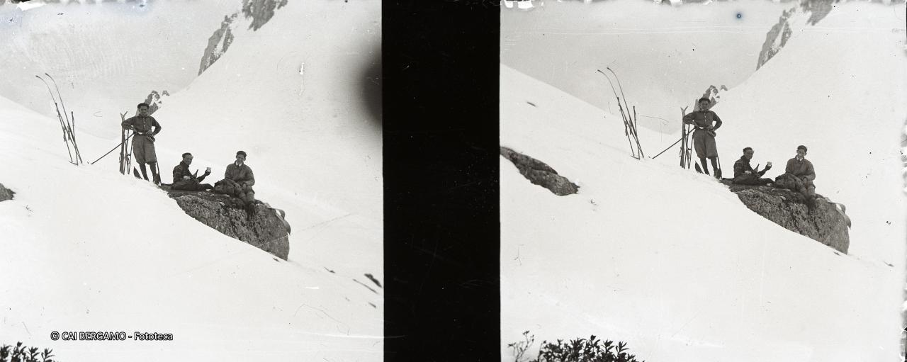 Sosta con panino e vino al passo San Simone