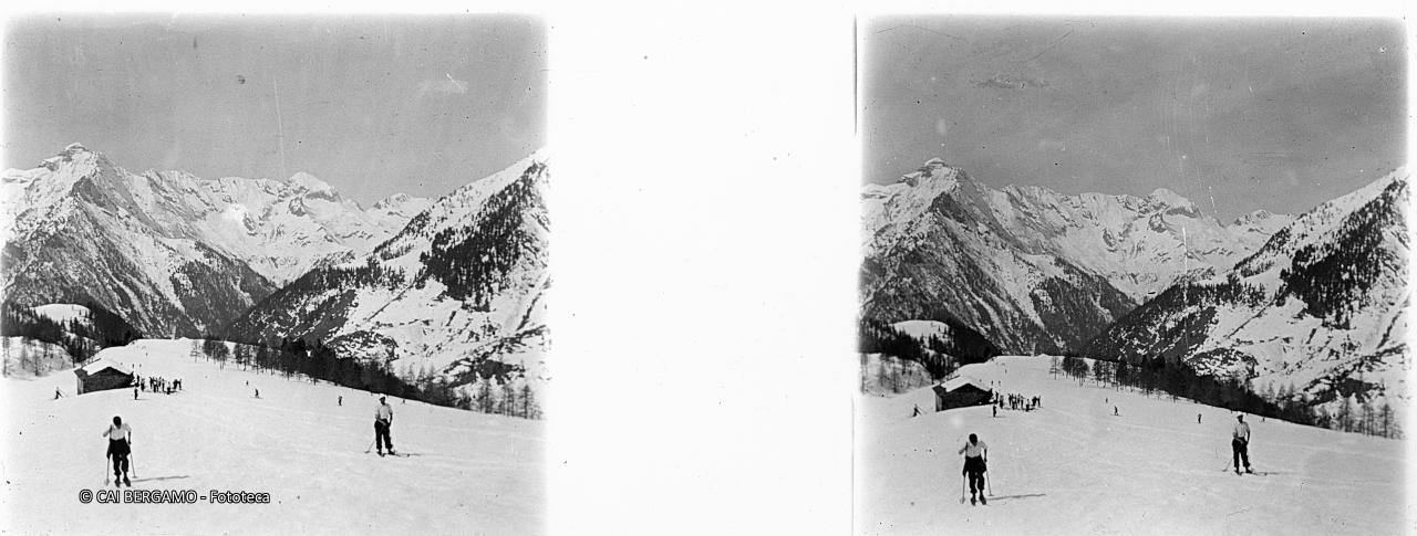 Superata la IV baita con alle spalle il Monte Cavallo