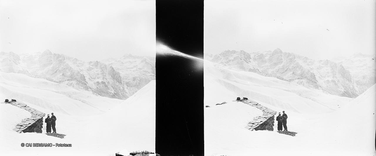 A riposo accanto a baita Montebello