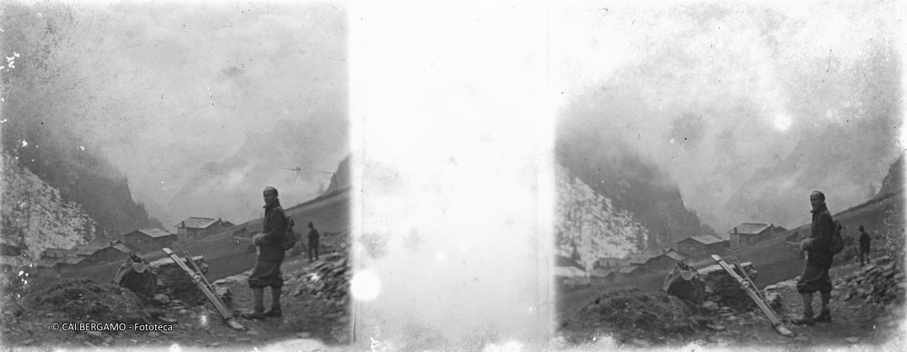 Lungo la discesa dal Pora