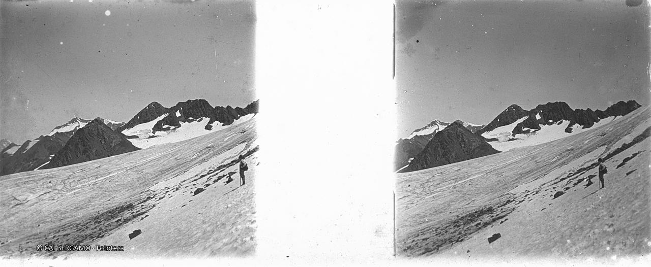 Sguardo verso le cime circostanti